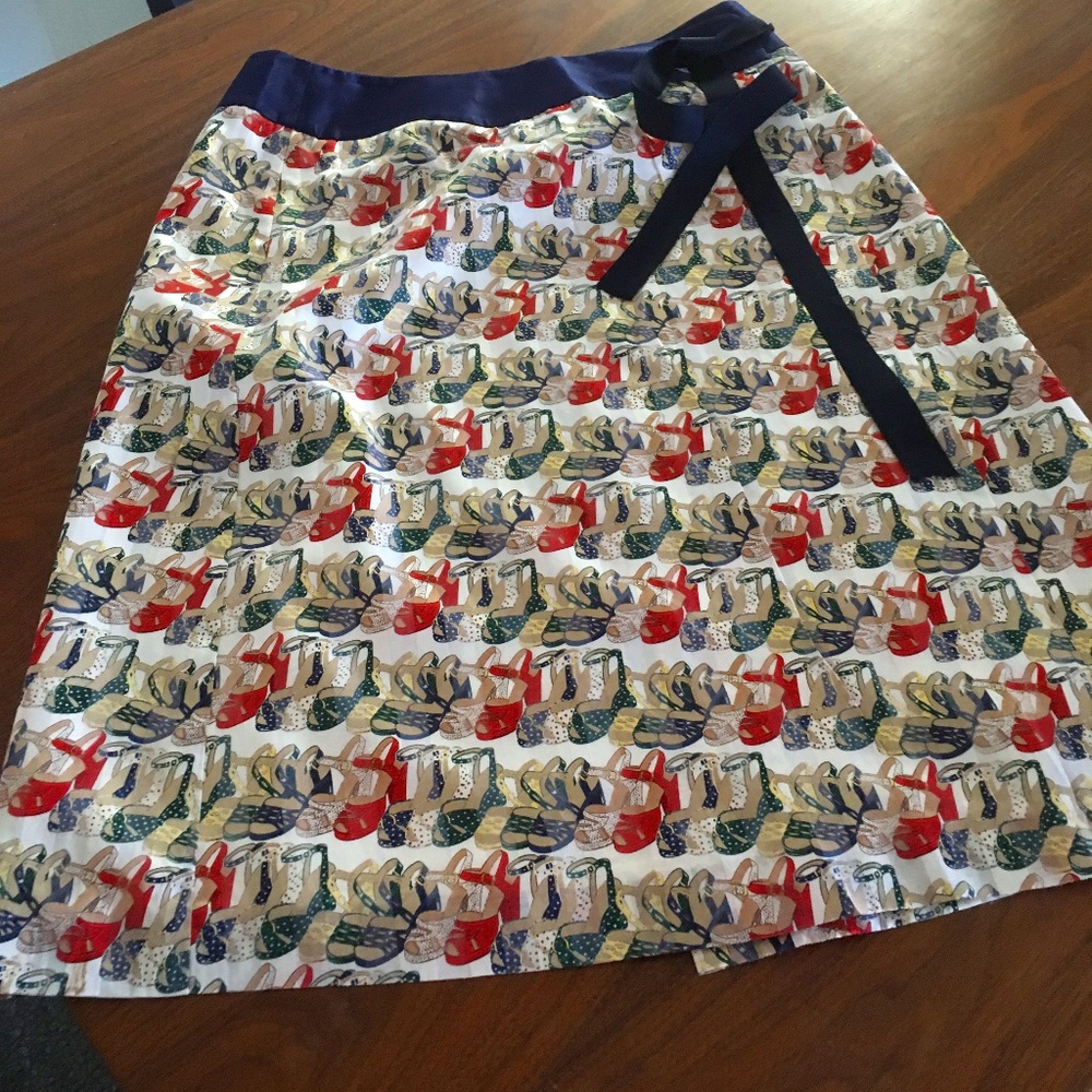Beautiful Couturier Silk Skirt